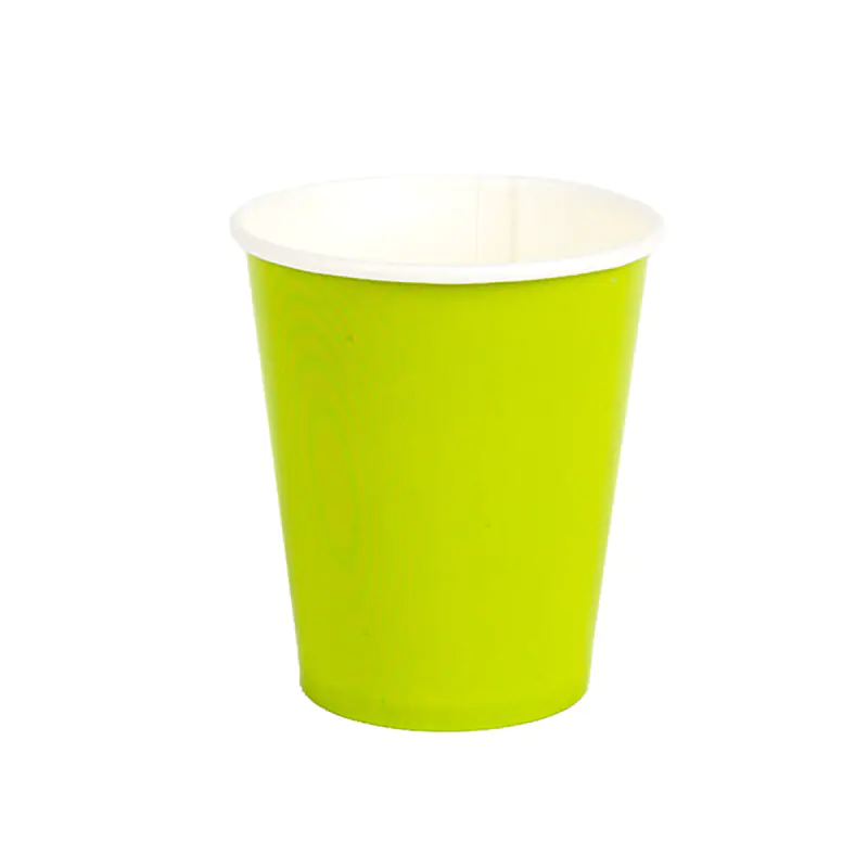 Açık Yeşil Pastel Kağıt Bardak 8'li